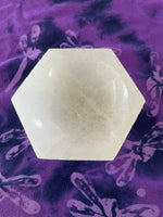 Load image into Gallery viewer, Selenite Bowl Hexagonal Shaped #2
