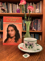 Load image into Gallery viewer, Autobiography of a Yogi by Paramahansa Yogananda is a most wonderful journey to take, walking in Yogananda&#39;s footsteps as he moves through his life - and what an amazing and magical life it was. He was a great spiritual teacher and Yogi. The book was &quot;named one of the best spiritual books of the 20th century. Cost is $12.50
