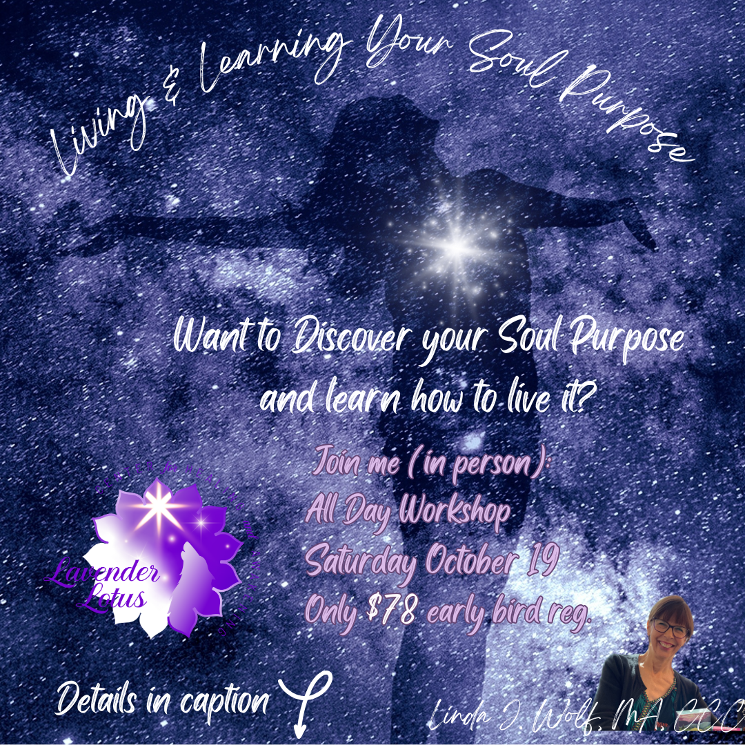 Workshop Ticket: Living & Learning Your Soul Purpose