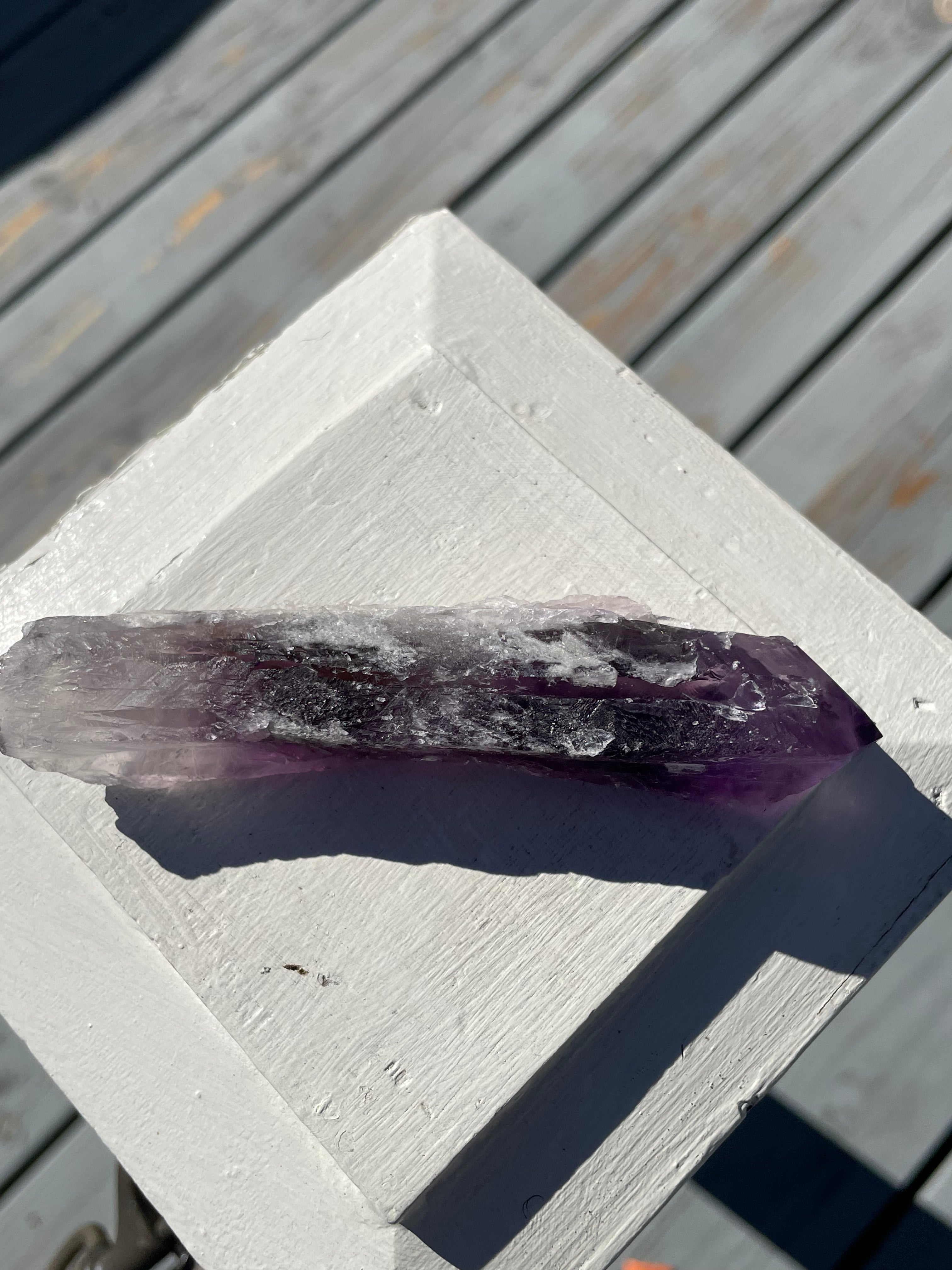 Amethyst Point With Root