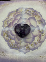 Load image into Gallery viewer, Amethyst Crystal Heart #4
