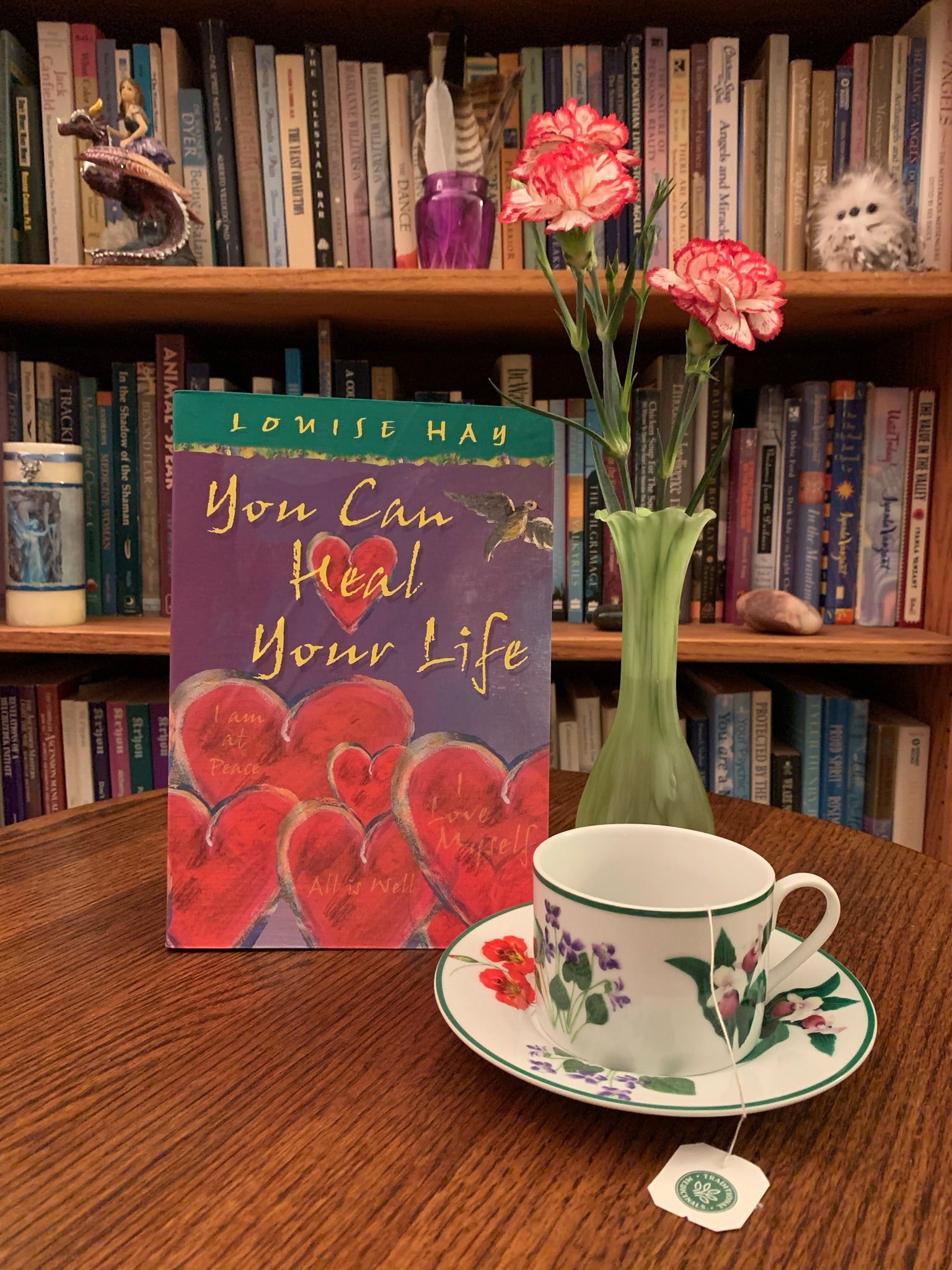 You Can Heal Your Life (gift edition with beautiful illustrations) by the amazing Louise Hay. This is one of the first books I ever read as I transformed my own life spiritually and re-oriented my belief about healing to a holistic and natural approach. It is a wonderful book with profound information about healing, self-healing and self-love, in which Hay tells her own story of transformation and healing and of how she beat cancer in natural ways. Cost is $24.99.