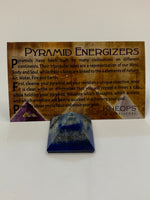 Load image into Gallery viewer, Photo of informational &amp; instructional card included with purchase of your pyramid.
