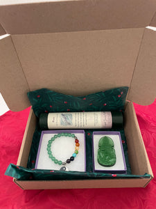 Aventurine Om Gift Box